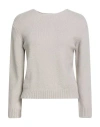 Stilosophy Woman Sweater Light Grey Size L Acrylic, Wool, Polyamide, Elastane In Neutral