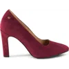 Stinaa.j Jackie Orthopedic Suede Pumps In Cherry Suede