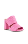 Stinaa.j Maty Orthopedic High Heel Sandal In Pink Leather