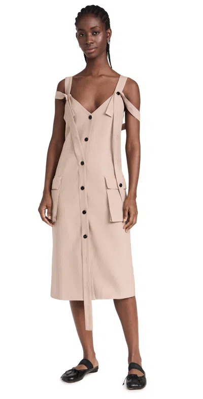 Stine Goya Adriano Dress Sand In Beige