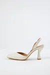 STINE GOYA AGATHA HEELS IN CHAMPAGNE