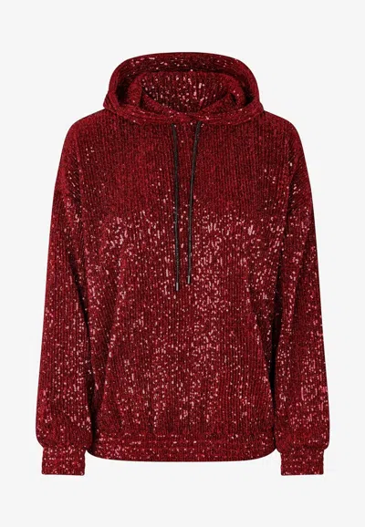 STINE GOYA ALL-OVER SEQUINS HOODIE
