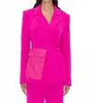Stine Goya Amena Jacket In Fuchsia In Pink