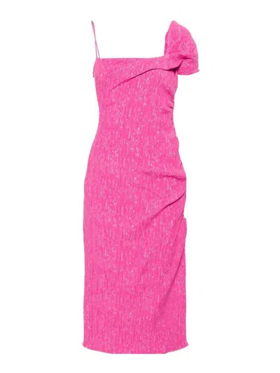 Stine Goya Annete Midi Dress In Multicolour