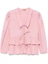 Stine Goya Balloon-sleeve Blouse In Pink