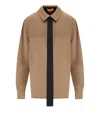 Stine Goya Beige Satin Shirt In Brown