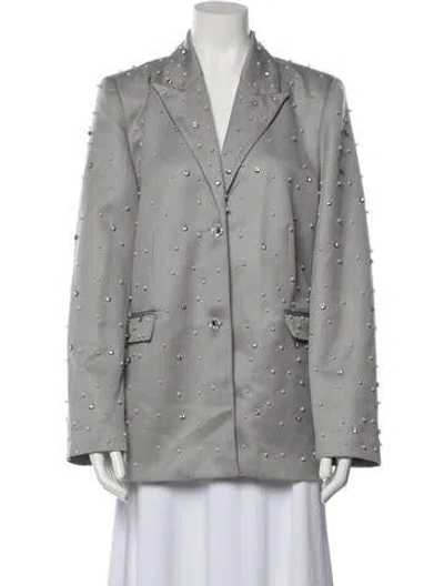 Pre-owned Stine Goya Blazer In Gray