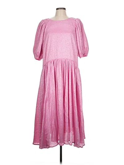 Pre-owned Stine Goya Casual Dress In Pink