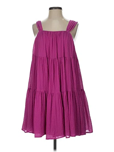 Pre-owned Stine Goya Casual Dress In Purple