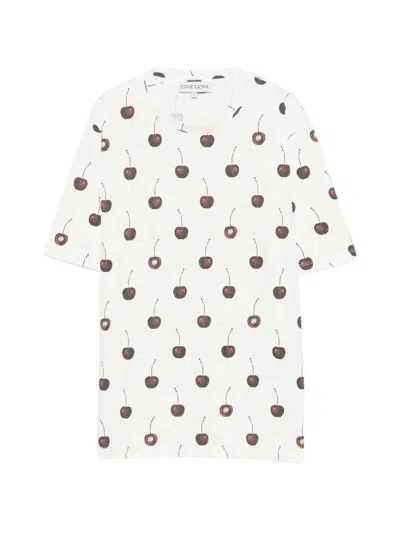 Stine Goya Cherry-print T-shirt In Multi