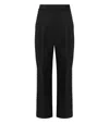 Stine Goya Ciara Black Wide Leg Pants With Rhinestones