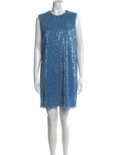 Pre-owned Stine Goya Crew Neck Mini Dress