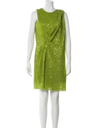 Pre-owned Stine Goya Crew Neck Mini Dress