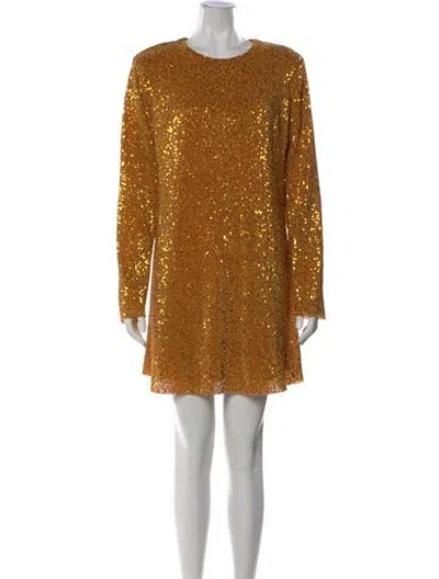 Pre-owned Stine Goya Crew Neck Mini Dress