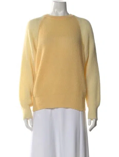 Pre-owned Stine Goya Crew Neck Sweater In Yellow