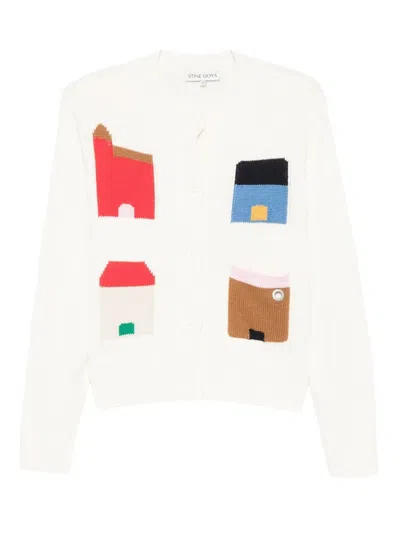 STINE GOYA CROPPED POCKET CARDIGAN