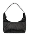 Stine Goya Crystalized Pyramid Tote Bag In Black