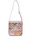 Stine Goya Cut-out Bucket Bag In Pink