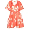 Stine Goya Cali Floral-print Woven Dress In Multicolor