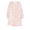 Stine Goya Tie Floral Mini Dress In Pink
