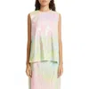 Stine Goya Drisha Fireworks Sequin Top In Fireworks