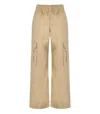 Stine Goya Fatuna Beige Cargo Trousers