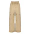 Stine Goya Fatuna Beige Cargo Trousers