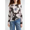 Stine Goya Asymmetric Long-sleeves Top In Nostalgic Anemone