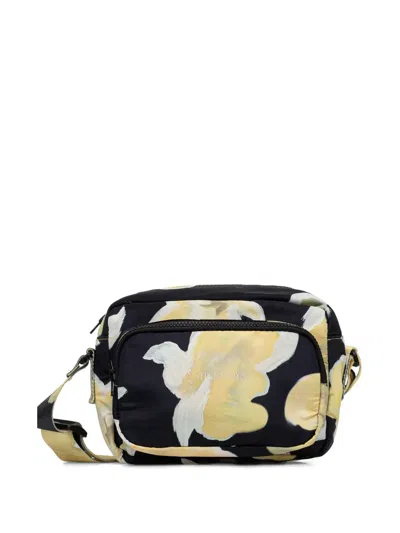 Stine Goya Floral-pattern Crossbody Bag In Black