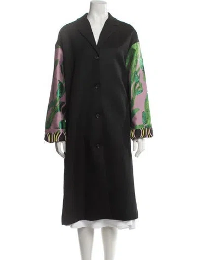 Pre-owned Stine Goya Floral Print Jacket In Blue