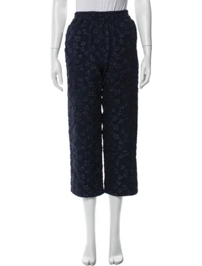 Pre-owned Stine Goya Floral Print Wide Leg Pants In Multi