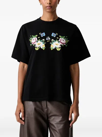 Stine Goya Short Sleeve T-shirt In Black