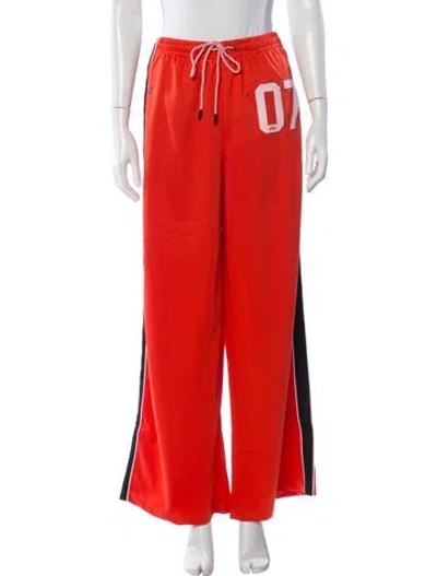 Pre-owned Stine Goya Graphic Print Sweatpants W/ Tags In Orange