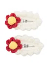 Stine Goya Hand-crocheted Hair Clip In Multi
