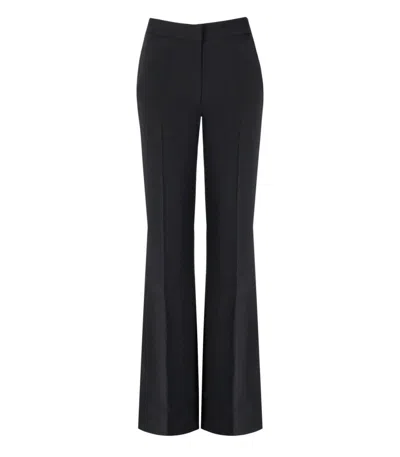 STINE GOYA HIGH-WAISTED FLARED TROUSERS WITH SIDE POCKETS