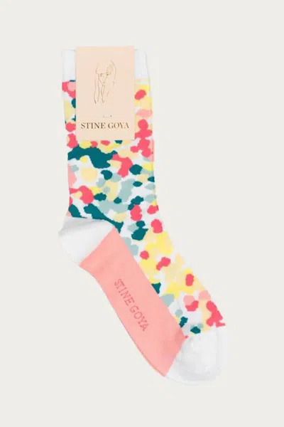 Stine Goya Iggy Floral Socks In Multi