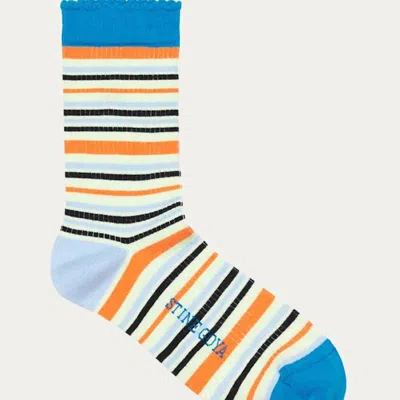 Stine Goya Iggy Multistripe Socks In Multistripes