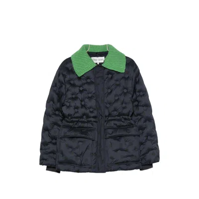 Stine Goya Quilted Jacket In Blue