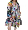 Stine Goya Jasmine Dress In Liquified Orchid In Multi