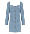 Stine Goya Kitty Denim Dress In Blue