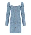 Stine Goya Kitty Denim Dress In Light Blue