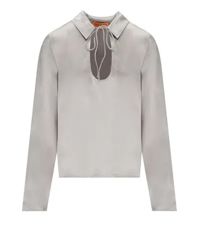 STINE GOYA STINE GOYA KLIVE GREY BLOUSE
