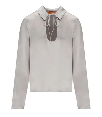 Stine Goya Klive Grey Blouse In Gray
