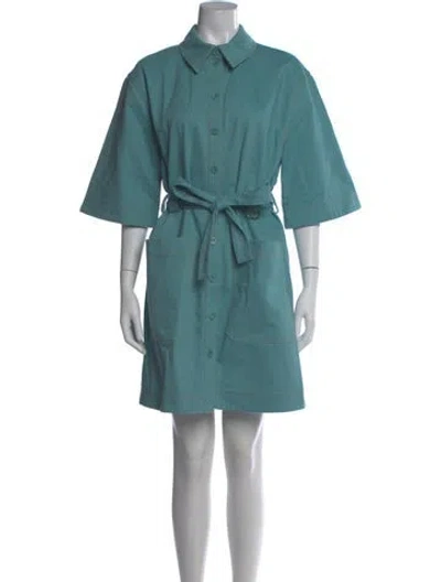 Pre-owned Stine Goya Knee-length Dress In Blue