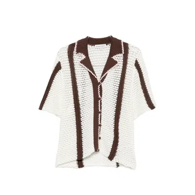 Stine Goya Short-sleeved Knitwear In Neutral