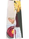 Shop Stine Goya Lemons On A Plate Trousers In Yellow