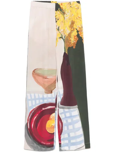 STINE GOYA LEMONS ON A PLATE TROUSERS