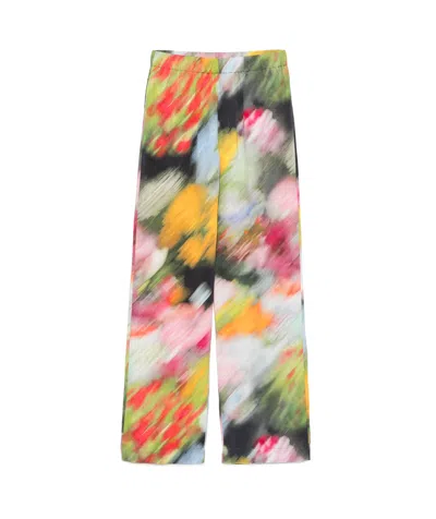 Stine Goya Liquid Floral Trousers In Multi