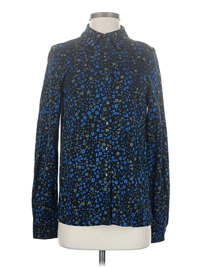 Pre-owned Stine Goya Long Sleeve Blouse In Blue