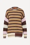 Stine Goya Alpaca Stripe Sweater Multi Stripes In Multi